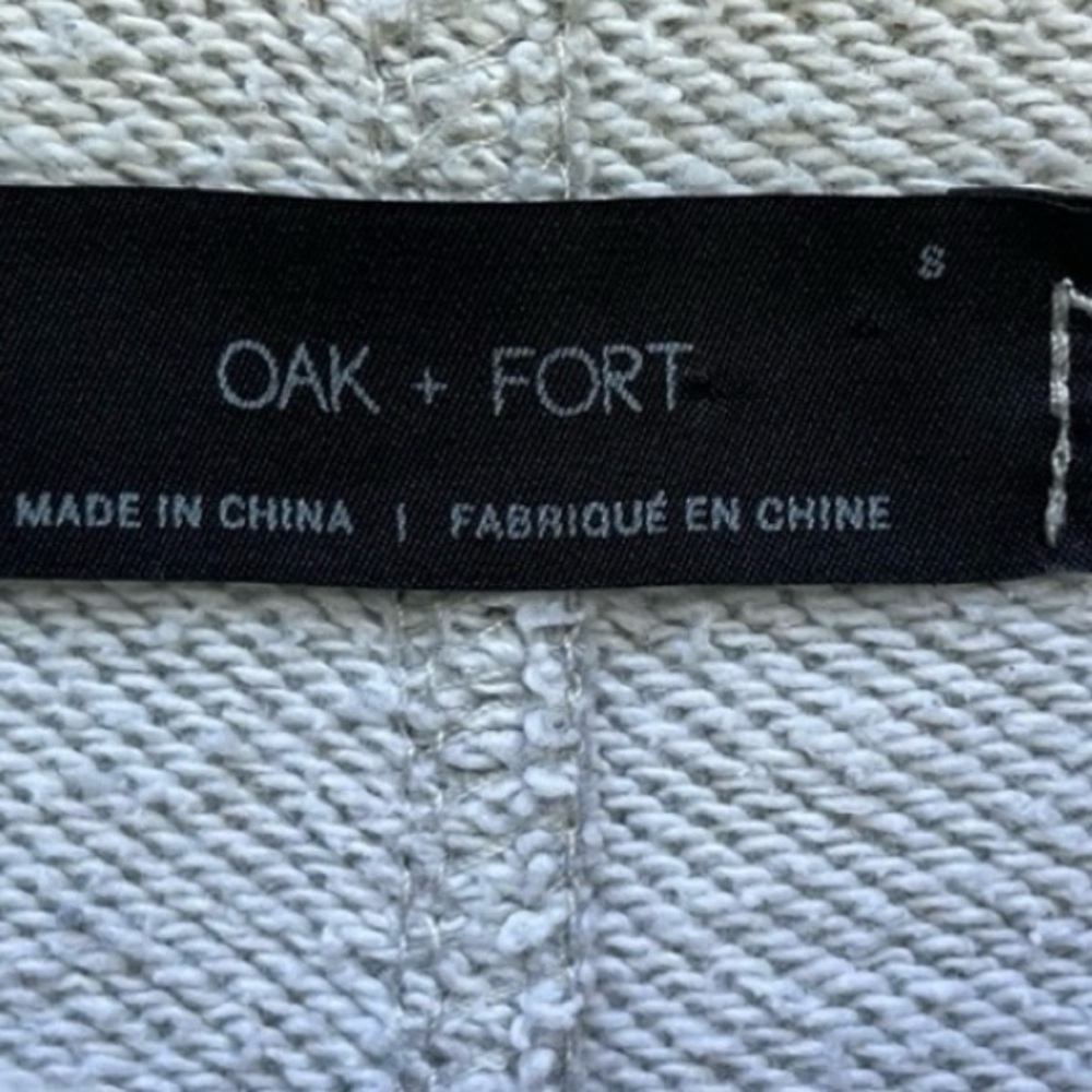 OAK + FORT Light Gray Relaxed Fit Top - Picture 5 of 9